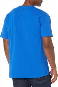 img 2 attached to Мужская футболка ярко-синего цвета с классическим логотипом Супермена из комиксов «DC Comics»