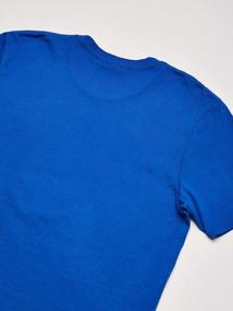 img 1 attached to Мужская футболка ярко-синего цвета с классическим логотипом Супермена из комиксов «DC Comics»