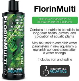 img 2 attached to Brightwell Aquatics FlorinMulti - Современный мультивитаминный препарат с железом и йодом для процветания аквариумов с пресноводными растениями