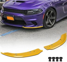 img 4 attached to Pair Of Front Bumper Lip Protection Cover Exterior Accessories in Bumpers & Bumper Accessories