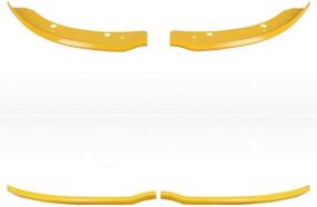 img 1 attached to Pair Of Front Bumper Lip Protection Cover Exterior Accessories in Bumpers & Bumper Accessories