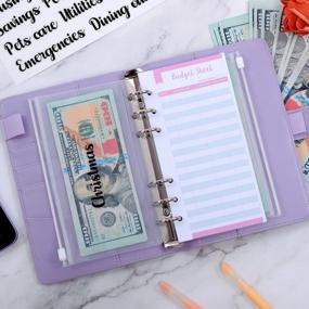 img 2 attached to Organize Your Finances With SKYDUE Budget Binder And Cash Envelopes For Successful Saving