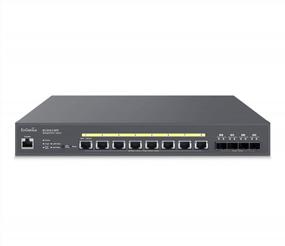 img 4 attached to EnGenius Cloud 10G ECS5512FP PoE Switch With 8 Ports And 420W Budget, Includes 4 SFP+ Uplink Ports For High-Speed Networking
