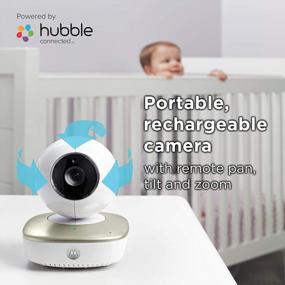img 1 attached to Motorola Smart Nursery Cam: Portable Wi-Fi Video Baby Monitor Camera For Home Monitoring