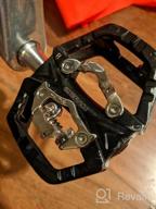 img 1 attached to Experience Ultimate Performance With ZERAY Sealed Clipless Mountain Bike Pedals- Dual Platform With Shimano SPD Cleats review by Paul Walton