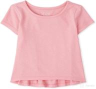 the children's place baby girls' basic layering t-shirt: comfortable & stylish essential for little ones logo