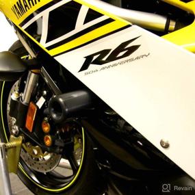 img 4 attached to Shogun Yamaha YZF R6 Black Sliders