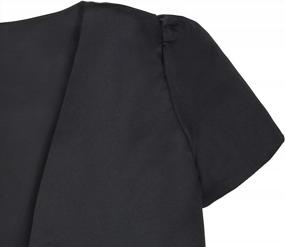 img 1 attached to Stylish Satin Shrug For Girls: Acecharming Bolero Adds An Elegant Touch To Party Dresses (Ages 2-12)