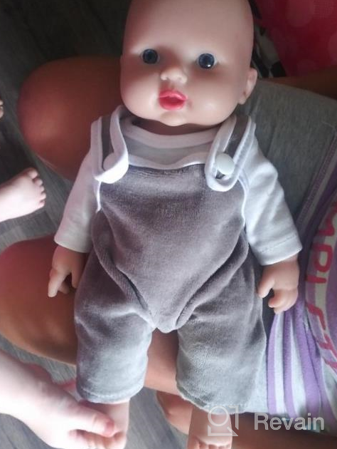 img 1 attached to Realistic 19-Inch Platinum Silicone Reborn Baby Boy Doll: Lifelike Newborn That'S Not Vinyl review by Shakim Yates