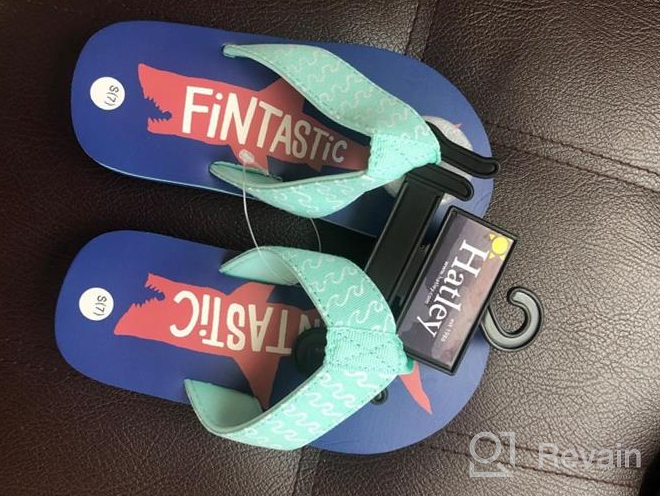 img 1 attached to Ultimate Comfort and Style: Hatley Boys' Flip Flops for All-Day Adventures review by Patrick Stephani