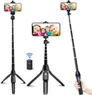 🤳 enhanced 40-inch extendable selfie stick tripod with wireless remote shutter - compatible with iphone 13, samsung galaxy s22, and more! логотип