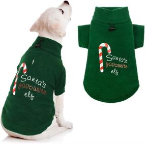 img 4 attached to HOMIMP Christmas Fleece Sweater Clothes