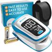 get accurate blood oxygen monitoring anytime with iproven fingertip pulse oximeter – includes heart rate detection and handy accessories logo