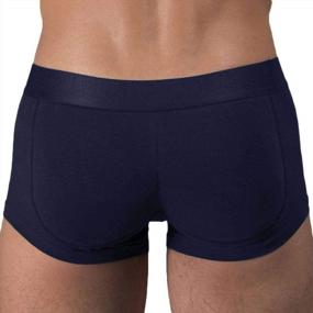 img 1 attached to Enhance Your Shape With Rounderbum Men'S Underwear - Butt Lifter Boxer Briefs For Men With Slim Effect