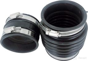 img 1 attached to 🔧 WELL Auto Air Intake Hose (Air Duct) with Clamps - 05-19 Frontier V6 4.0L 05-12 Pathfinder V6 4.0L 05-15 Xterra V6 4.0L - OE Material EPDM - Lasts Longer! - 696-009 16576-EA200