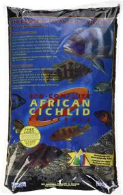 img 2 attached to 🐠 Carib Sea Aquatics Eco-Complete African Cichlid Zack Sand - 20-Pound, Black: Premium Substrate for African Cichlid Tanks