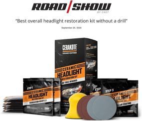 img 3 attached to 🔆 CERAKOTE Ceramic Headlight Restoration Kit: Lasting Results for Your Vehicle Ownership - Effortless 3-Step Solution, No Power Tools Needed