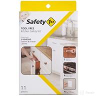 🔧 enhance kitchen safety with safety 1st tool free kitchen safety kit, white logo