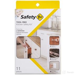 img 4 attached to 🔧 Enhance Kitchen Safety with Safety 1St Tool Free Kitchen Safety Kit, White