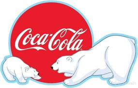 img 4 attached to Coca Cola Polar Bears Vinyl Sticker