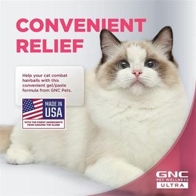 img 3 attached to GNC Pets Ultra Cat Gel Supplements: Enhancing Cat Health with Essential Vitamins, Hairball Relief & Multivitamin Support