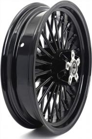 img 2 attached to TARAZON 16X3.5 Fat Spoke Tubeless Front Wheel Rim For Harley Touring Bagger 1984-2008 Road King Street Glide Road Glide Ultra Limited Softail
