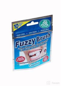 img 3 attached to 🦷 Fuzzy Brush Chewable Toothbrush - 1 Ounce