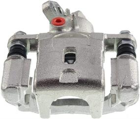 img 1 attached to 🚗 A-Premium Rear Disc Brake Caliper Assembly with Bracket for Hyundai Elantra Tiburon Kia Spectra Spectra5 - Driver and Passenger Side, 2-Piece Set