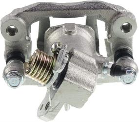 img 2 attached to 🚗 A-Premium Rear Disc Brake Caliper Assembly with Bracket for Hyundai Elantra Tiburon Kia Spectra Spectra5 - Driver and Passenger Side, 2-Piece Set