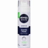 nivea for men sensitive shaving foam logo