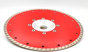 img 1 attached to 9 Inch Turbo Diamond Saw Blade With Continuous Wave Core Technology