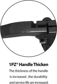 img 1 attached to 🏍️ 1PZ BA5-CL1 BLACK Left Clutch Lever - Optimized for Baja Mini Bike 196cc 5.5hp 6.5hp Warrior Heat MB165