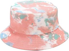 img 3 attached to Women'S Reversible Bucket Hat W/ Flower Embroidery - MaxNova Unisex Sun Cap For Travel & Outdoor Use