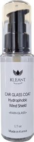 img 4 attached to 🚘 KLEANT Rain Glass: Ceramic Glass Coating for Cars, Hydrophobic Spray, & Oil Film Remover for Car Windows - Ultimate Protection & Clarity
