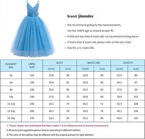 img 3 attached to Beautiful Lace Bridesmaid Dress For Flower Girls - Glamulice Wedding Pageant Dresses