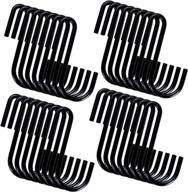 organize with ease: yourgift 28 pack heavy duty s hooks for kitchen, bathroom, bedroom, and office logo