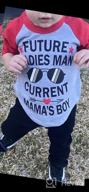 img 1 attached to Get Your Baby Boy a Unique 👶 Valentine's Day Shirt with 25 Cent Kisses Design! review by Jasin Gilstrap