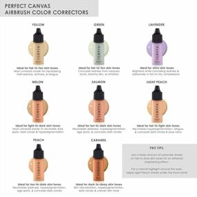 img 2 attached to High-Performance Airbrush Color Correctors: TEMPTU Perfect Canvas Long-Wear Weightless Skin Discoloration Correction In 7 Shades