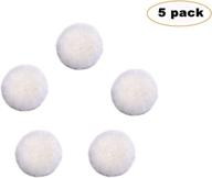 🧽 gracefur lambs wool polishing buffing pad: soft cutting pad for auto car - available in multiple sizes (5"-5pack) логотип