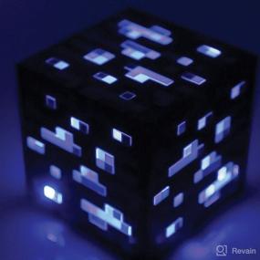 img 3 attached to Minecraft Light-Up Blue Stone Diamond Ore by ThinkGeek - A Reliable Pigmen Repellent