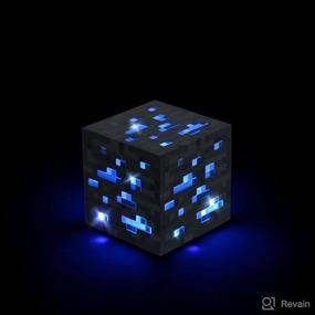 img 2 attached to Minecraft Light-Up Blue Stone Diamond Ore by ThinkGeek - A Reliable Pigmen Repellent