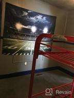 img 1 attached to Football Stadium Field Light Night Soccer Turf Home Decor Wall Tapestry 60X80 Inches review by Scott Holland