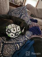 img 1 attached to Train Your Canine'S Foraging Skills With QDAN'S Soccer Ball And Snuffle Mat Combo! review by Chris Long