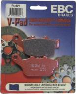 🔷 ebc brakes fa140v semi-sintered disc brake pad for enhanced performance, black, one-size логотип