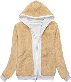 img 3 attached to 🧥 SWISSWELL Winter Fleece Hoodie for Women - Coats, Jackets & Vests Clothing