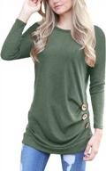👚 yincro women's fall tshirt blouses - casual long sleeve tunic tops for stylish comfort logo