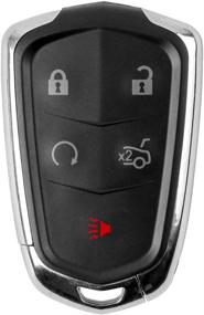 img 4 attached to Get a Perfect Replacement: VOFONO Keyless Entry Remote Car Key Fob for Cadillac SRX, XTS, Escalade, ATS, and CTS (2014-2017)