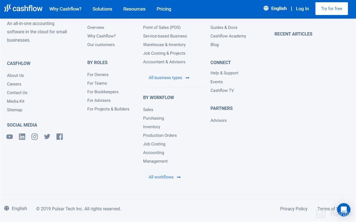 img 1 attached to Cashflow Accounting Software review by Will Murphy