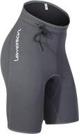 3mm neoprene canoeing and swimming pants shorts by lemorecn wetsuits logo