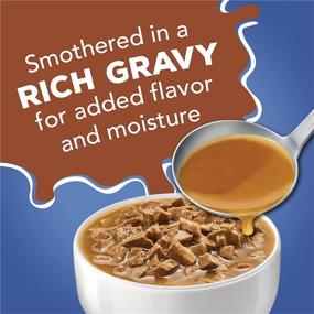 img 2 attached to 🐱 Purina Friskies Gravy Wet Cat Food Variety Pack - 24 Seafood Pouches 3 oz.